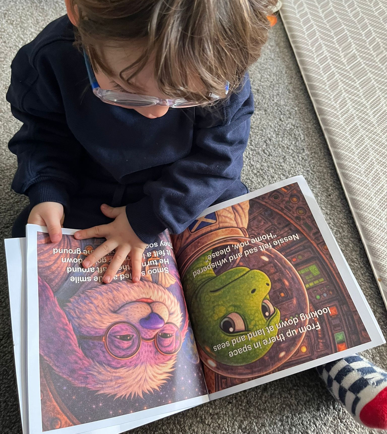 One of our readers enjoying Space Nessie